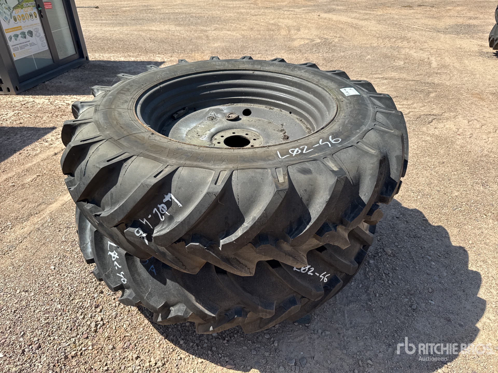 Mitas 18,4 -38 F Qte De 2 Roues Qty Of 2 Wheels