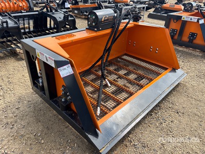 2026 ARTEER SB-72W 72 in Skid Steer Screening Bucket (Unused)