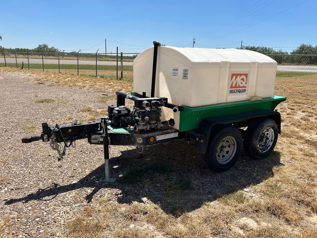 2015 Multiquip WT5C T/A Water Tank Trailer