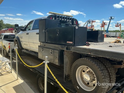 2017 Ram 4500 4x4 Crew Cab Flatbed Truck