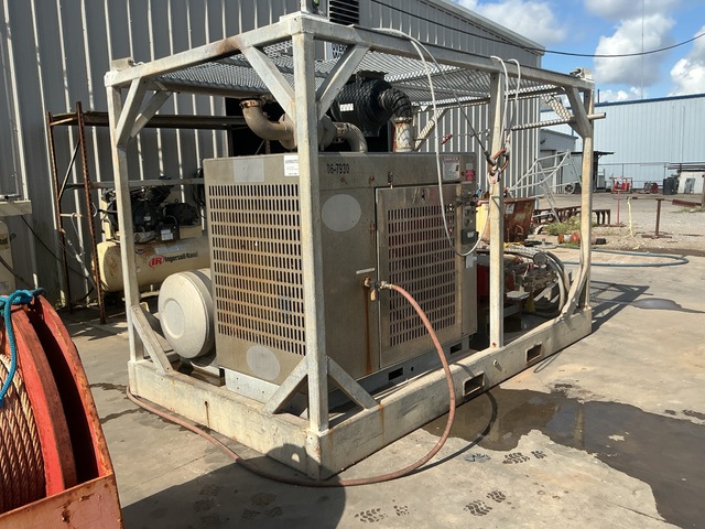 2009 Gardner-Denver Skid-Mounted 2009 Gardner-Denver 20K @20K 20gpm water blaster 6068 JD engine 50ft 20K H/P Hose, 1, 20K zero Thrust Gun Water Pump Water Pump