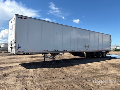 2017 Great Dane 53 ft x 102 in T/A Van Trailer