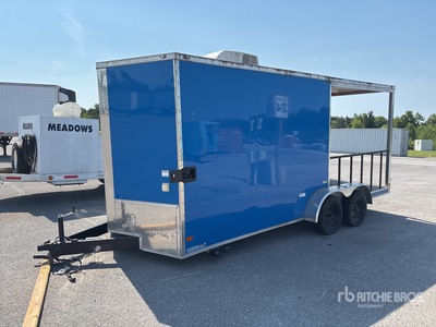 2024 All World 18 ft T/A Food Concession Trailer