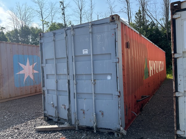 2001 40 ft Standard Storage Container w/ Electrical Contents