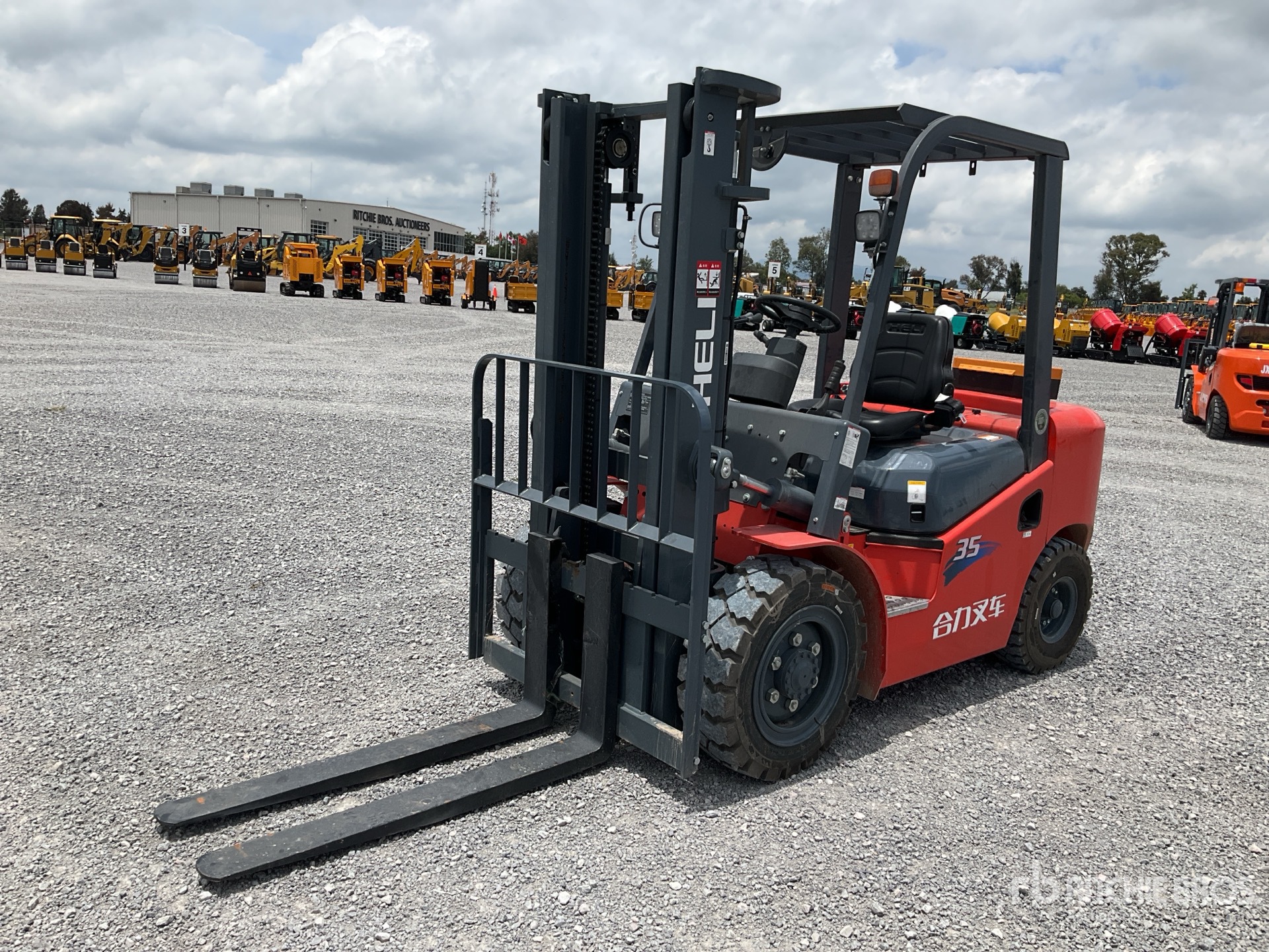 2026 Heli CPC35-Q25K2 7700 lb Pneumatic Tire Montacargas (Sin Usar) / Forklift (Unused)