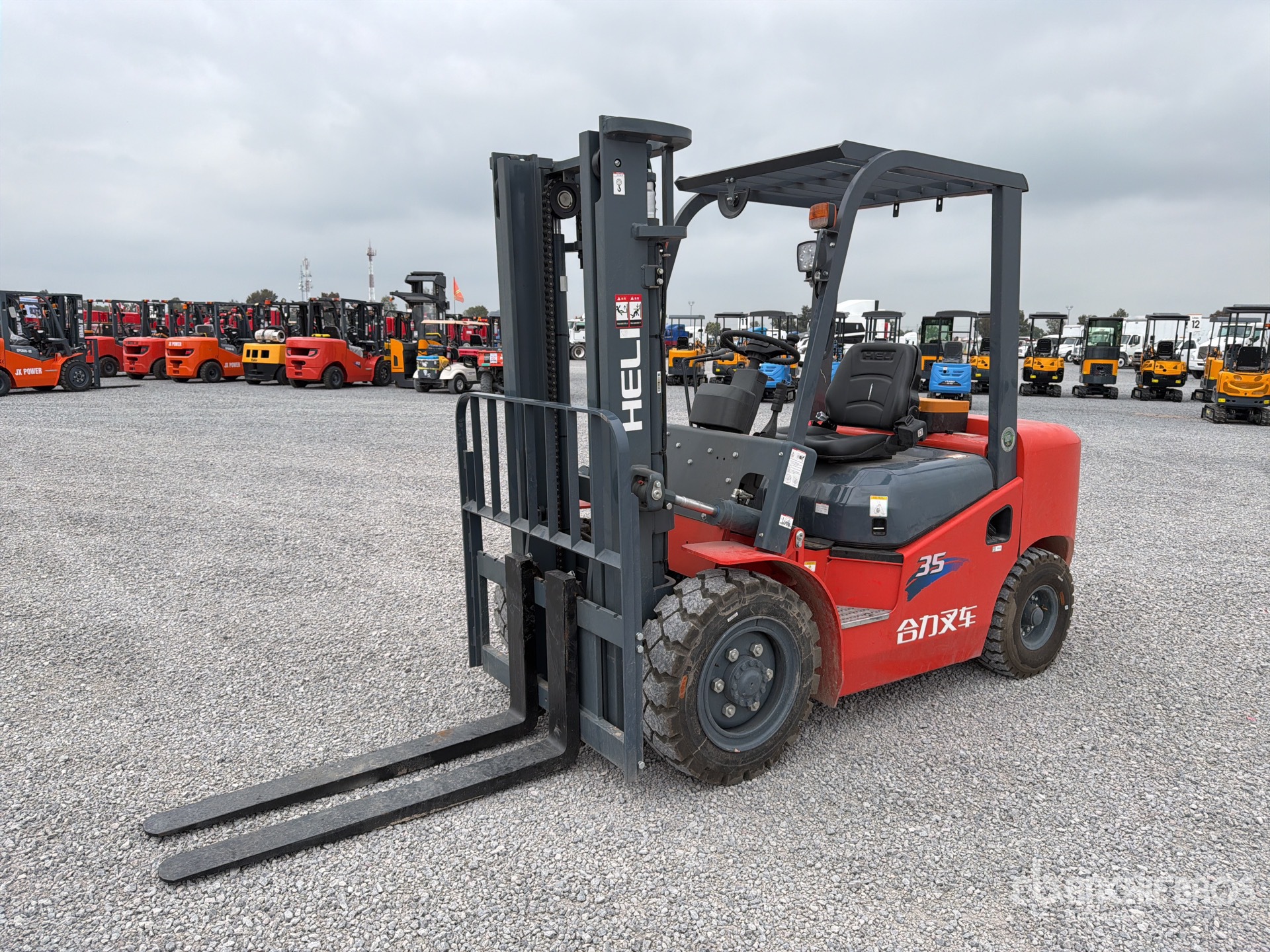 2026 Heli CPC35-Q25K2 7700 lb Pneumatic Tire Montacargas (Sin Usar) / Forklift (Unused)
