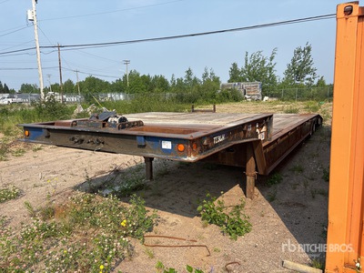2005 Trail-Eze 48 ft T/A Hydraulic Tail Trailer