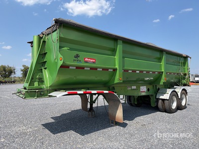 2020 Gallegos 30 ft T/A Semirremolque de Volteo / End Dump Trailer