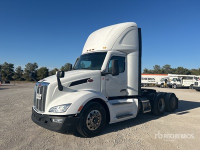 2025 Peterbilt 579 6x4 T/A Day Cab Truck Tractor