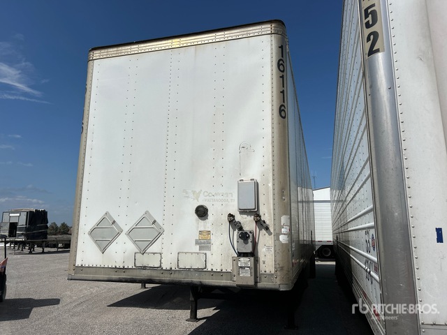 2016 Vanguard VXP 53 ft x 102 in T/A Van Trailer