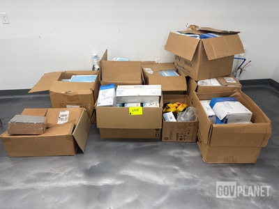 (9) Boxes of Pipettes & Miscellaneous Supplies