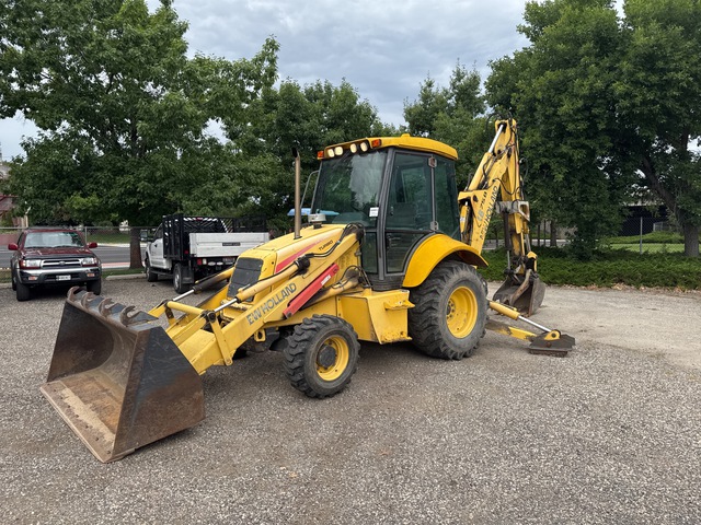 New Holland LB75B 4x4 Backhoe Loader