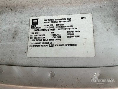2005 Chevrolet C4500 Service Truck
