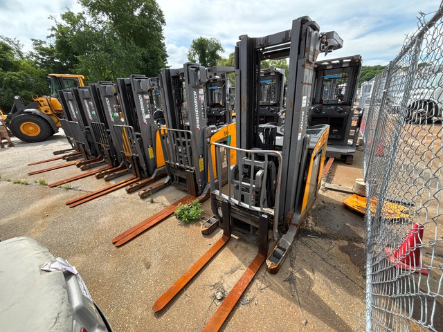 2018 Jungheinrich ETR335D 3500 lb Reach Truck