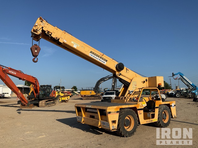 2015 Broderson IC-200-3H 15 ton 4x2 Carry Deck Crane