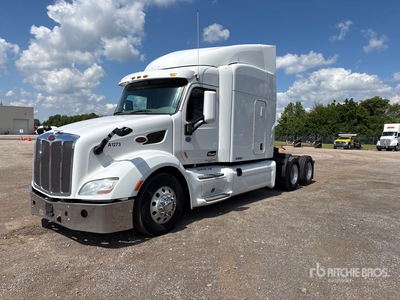 2019 Peterbilt 579 6x4 Cabeza Tractora Cabina Dormitorio