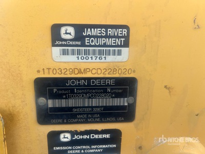 2012 John Deere 329D Compact Track Loader