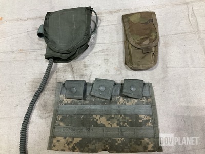 (30) M4 Three Mag Pouches, (53) Individual First Aid Inserts & Assorted Items