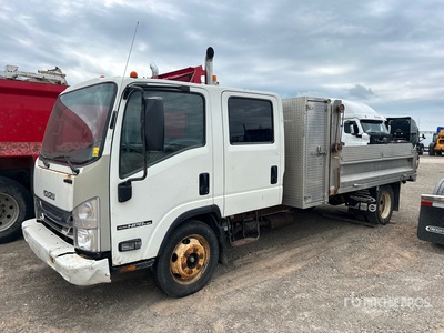 2018 Isuzu NPR 4x2 Crew Cab Kipper-Lkw