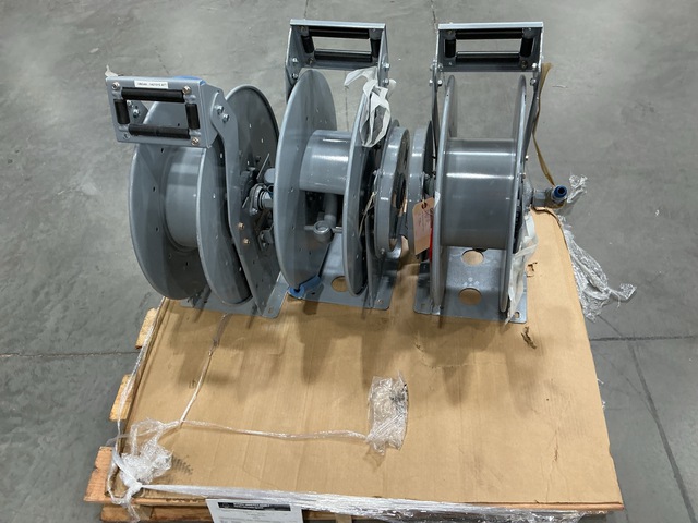 (3) Porter Manufacturing 1421510 Hose Reel Assemblies