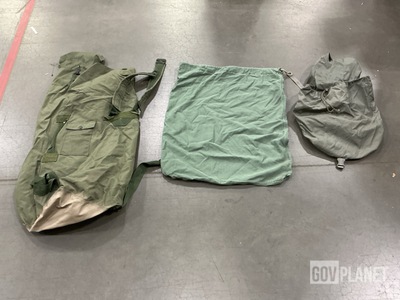 (79) Barracks Bags, (31) Stuff Sacks, (26) Duffel Bags & Assorted Items