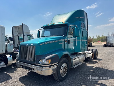 1999 International 6x4 T/A Sleeper Truck Tractor