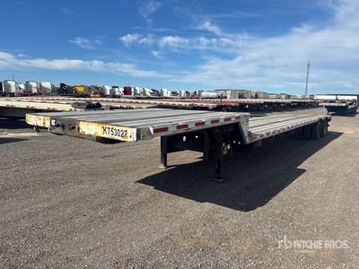 2007 Transcraft 53 ft T/A Spread Axle ステップデッキトレーラー