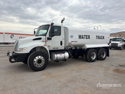 2020 International MV607 4000 gal 6x4 Water Truck