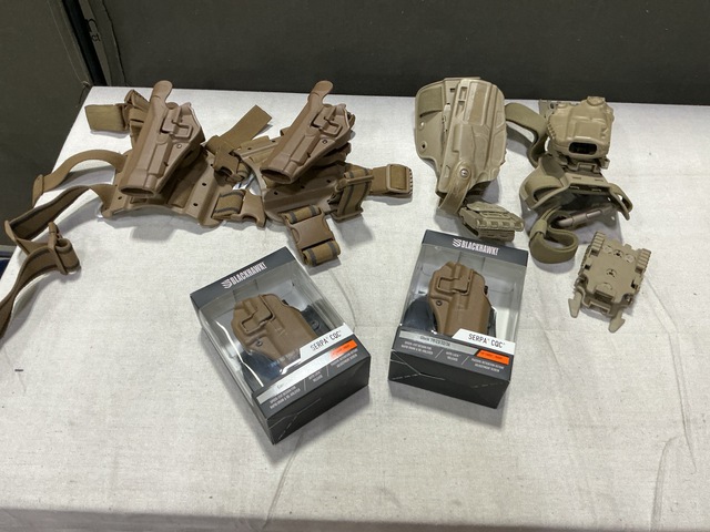 (123) Assorted Pistol Holsters