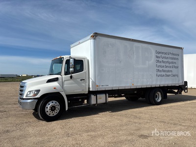 2012 Hino 338 4x2 Van Truck