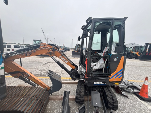 2025 Case CX25EV Electric Mini Excavator (Inoperable)