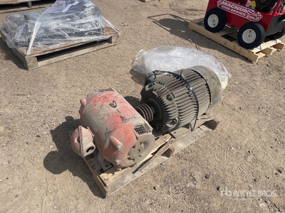 Quantity of (2) 230V Moteur électrique