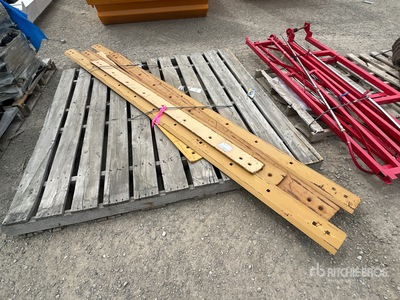 Quantity of (6) Motor Grader Blade
