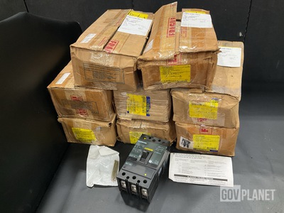(9) Square D KAL36225 Circuit Breakers