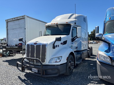 2020 Peterbilt 579 6x4 Cabeza Tractora Cabina Dormitorio