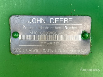 John Deere 9650 Combine Harvester