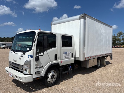 2023 Isuzu NPR-XD 4x2 Crew Cab Van Truck