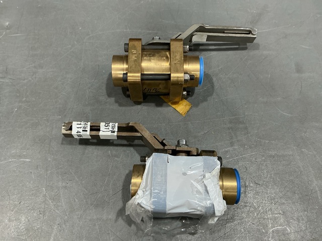 (2) Ball Valves