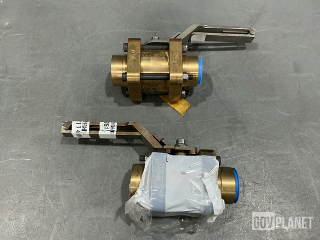 (2) Ball Valves