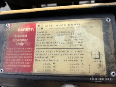 Hyster H40XL Gabelstapler