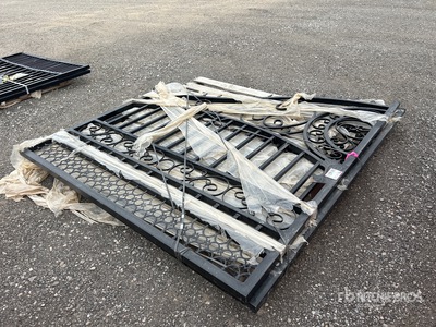 14 ft x 8 ft Bi-Parting ドライブウェイ ゲート