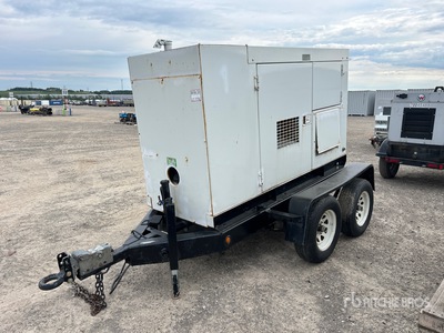 Multiquip DCA70SSJU 70 kVA Mobile Generator Set