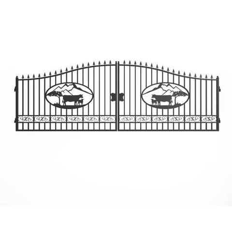 Greatbear Wrought Iron Driveway Gate (Unused)