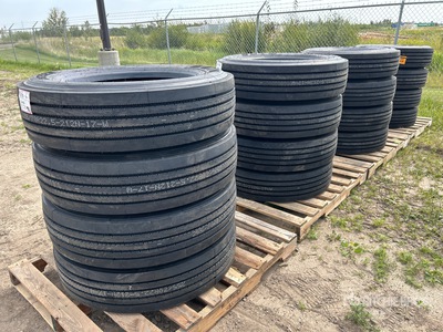 Quantity of (12) Boto 275/70R22.5 Drive Tyres (Unused)