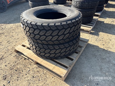 Quantity of (2) Boto 385/65R22.5 Tires (Unused)