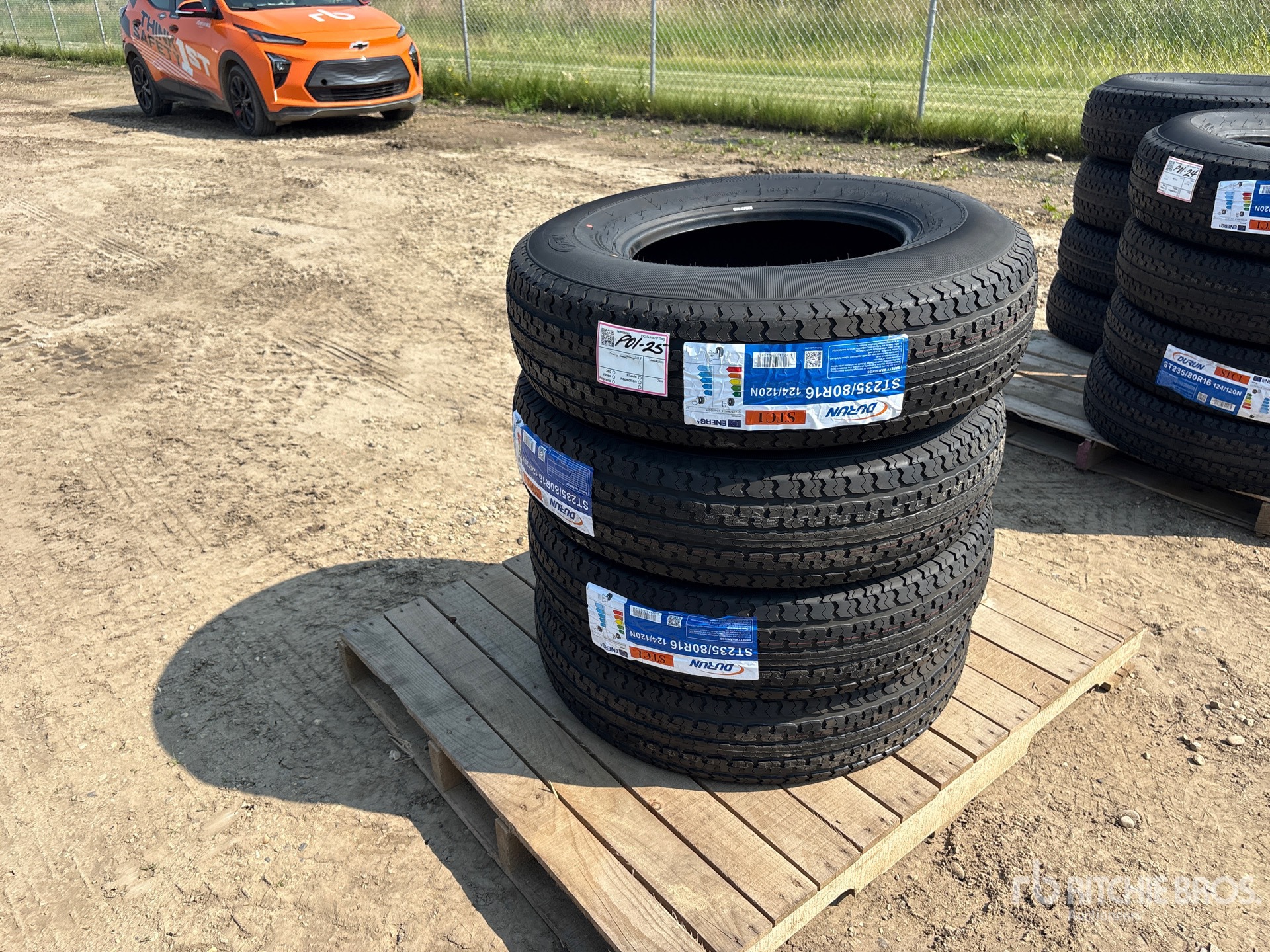 Quantity of (4) Durun ST235/80R16 Tires (Unused)