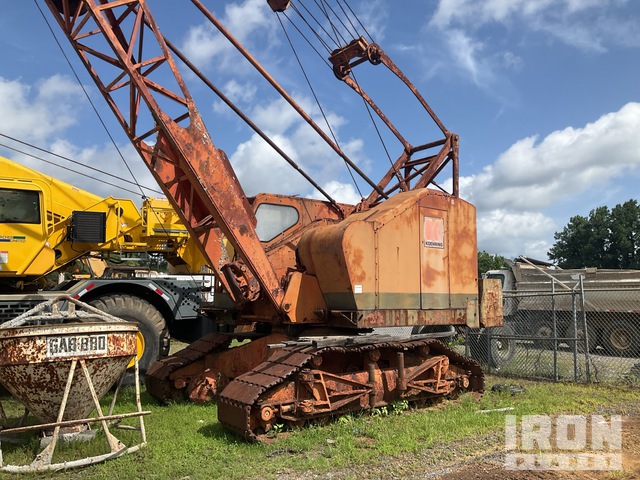 1958 Koehring 545 Lattice-Boom Crawler Crane