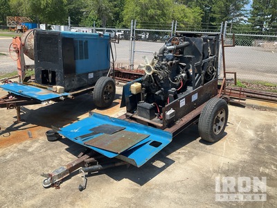 2002 Miller Big Blue 302 400 A Mobile Stick Engine Driven Welder
