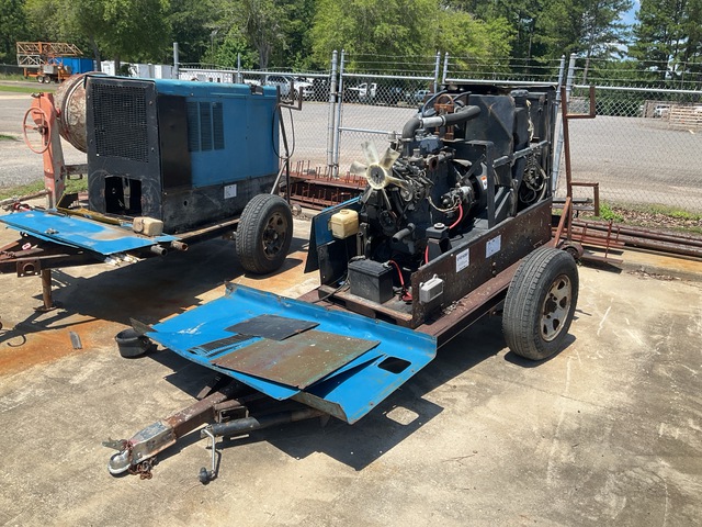 2002 Miller Big Blue 302 P Mobile Multi-Process Engine Driven Welder
