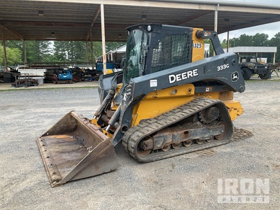 2019 John Deere 333G Oruga cargadora compacta